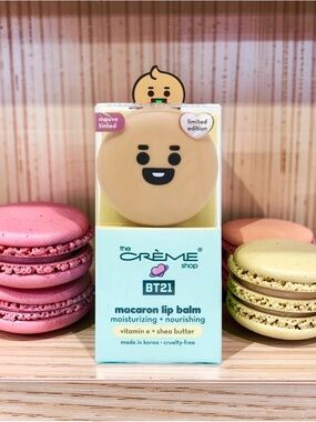 The Crème Shop Macaron Lip Balm (Mauve Tinted)